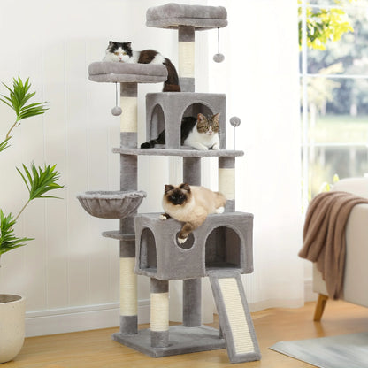 Cat Tree with Scratching Posts, Cat Tower Furniture