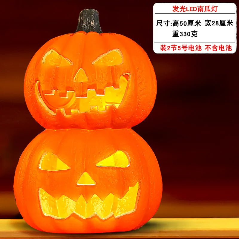 1Pc Decorative Pumpkin Halloween Props Lantern