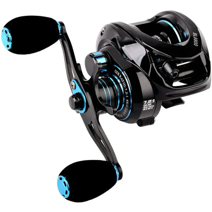 Fishing Baitcasting Reel All Metal Spool Fishing Reels