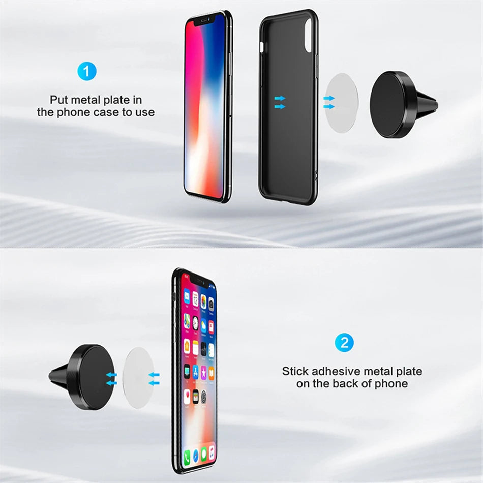 Car Magnetic Holder Universal Air Vent Mount Stand