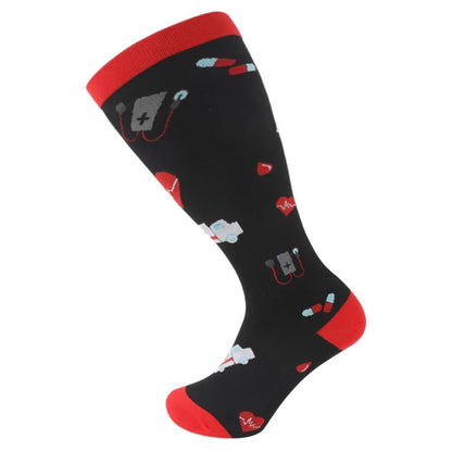 Compression Socks for Women Men Wide Calf
