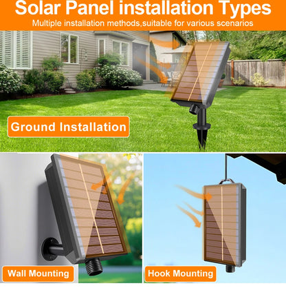 G40 Outdoor Solar String Light Garland LED Solar String Lights