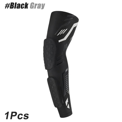 Sports Anti-collision Padded Arm Sleeves, Elbow Forearm