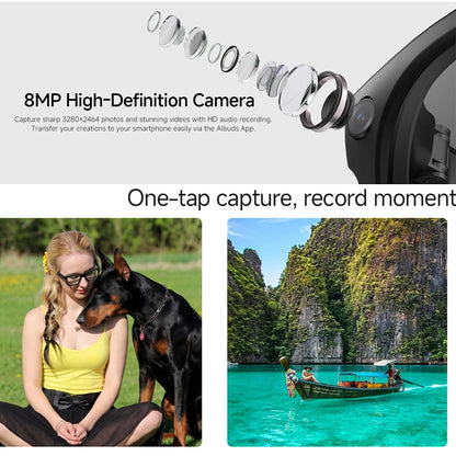New HD5-ultra AI Smart Glasses AI Real-time Translation