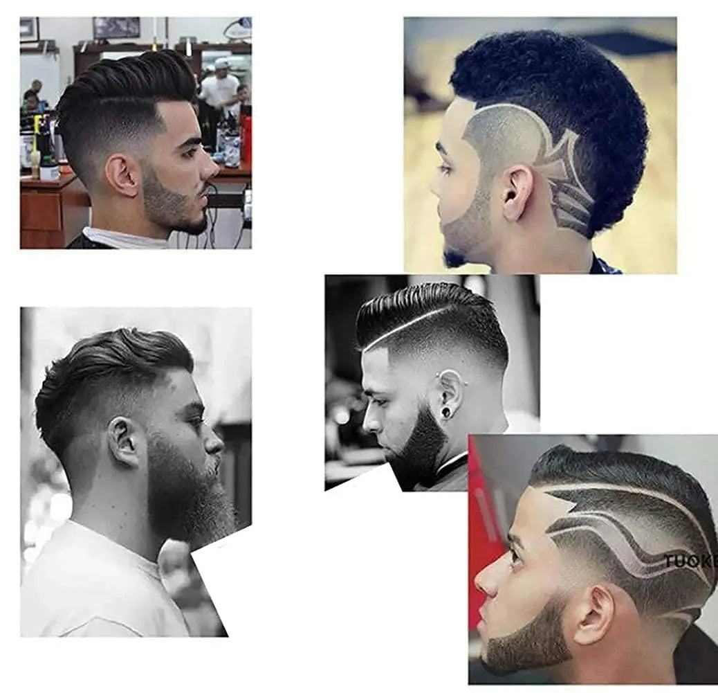 All-in-One Beard Styling Comb - Creative Stencil And Shaping Template Tools