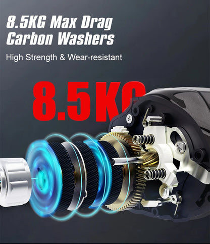 SEASIR DCAST DC Baitcasting Fishing Reel Digital Control