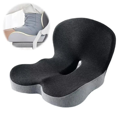 Memory Foam Car Seat Cushion Lumbar Support Ergonomic