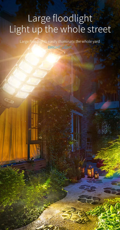 LED Super Bright Outdoor Solar Powered Lamp Motion Sensor