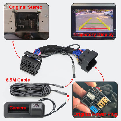 GreenYi Canbus Dynamic Camera Original Screen Plug&Play