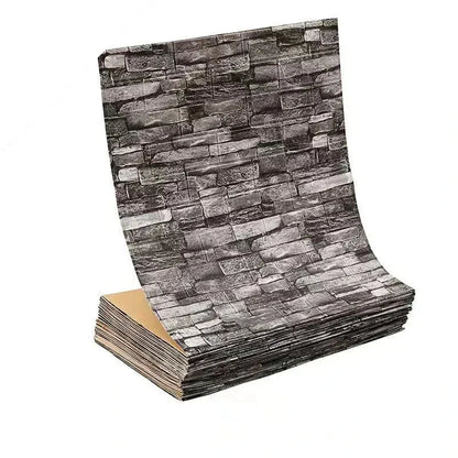 3D Self-Adhesive Wallpaper 70cm*1/5/10m Continuous Waterproof