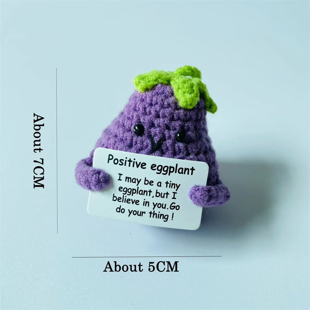 Positive Energy Potato Doll Home Decoration Mini Plush Knitting Wool