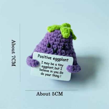 Positive Energy Potato Doll Home Decoration Mini Plush Knitting Wool