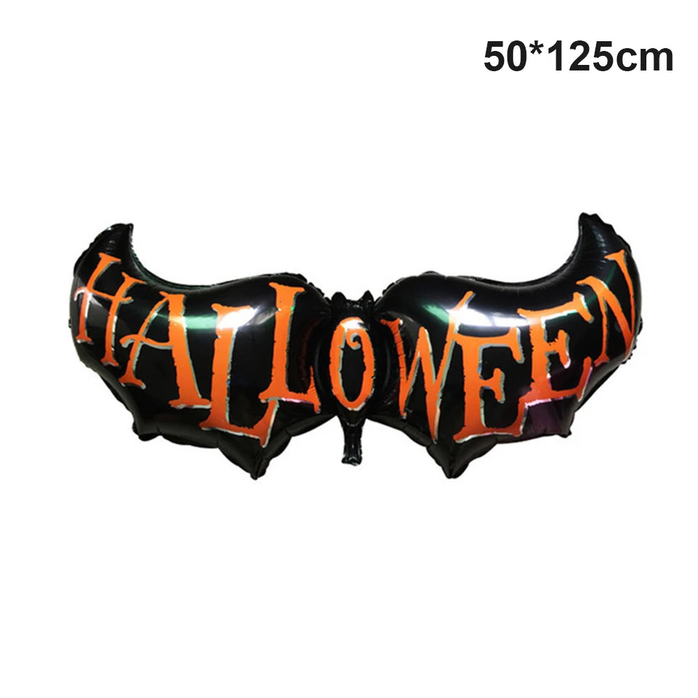 Halloween Decoration Balloons Foil Pumpkin Ghost Dead Tree Witch Mummy Bat Spider Balloon