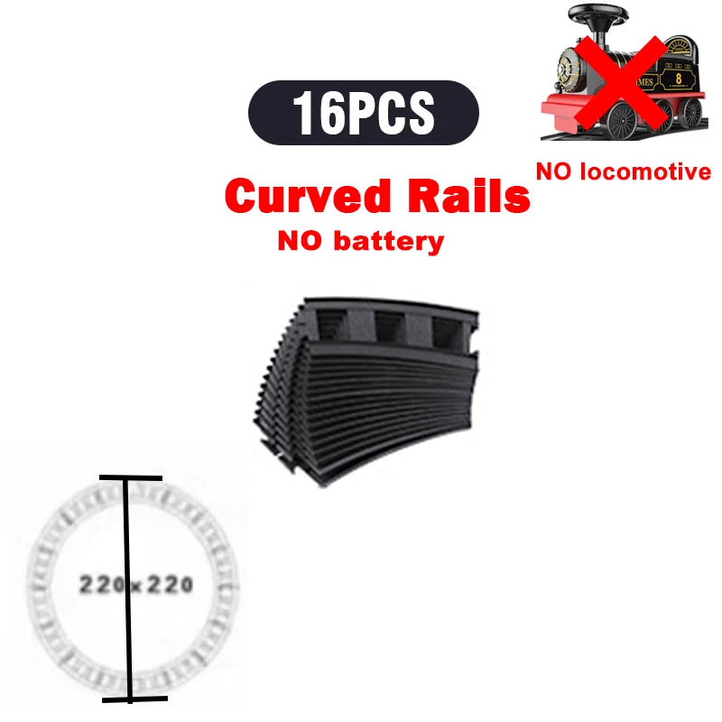 Kids Train Riding Toy Ailway Classical Electric Model