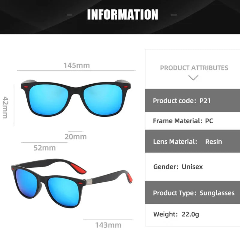 TANGOWO Polarized Retro Sunglasses Men Women Vintage