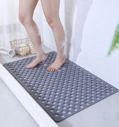 Bathroom Non-Slip Mat With Suction Cup
