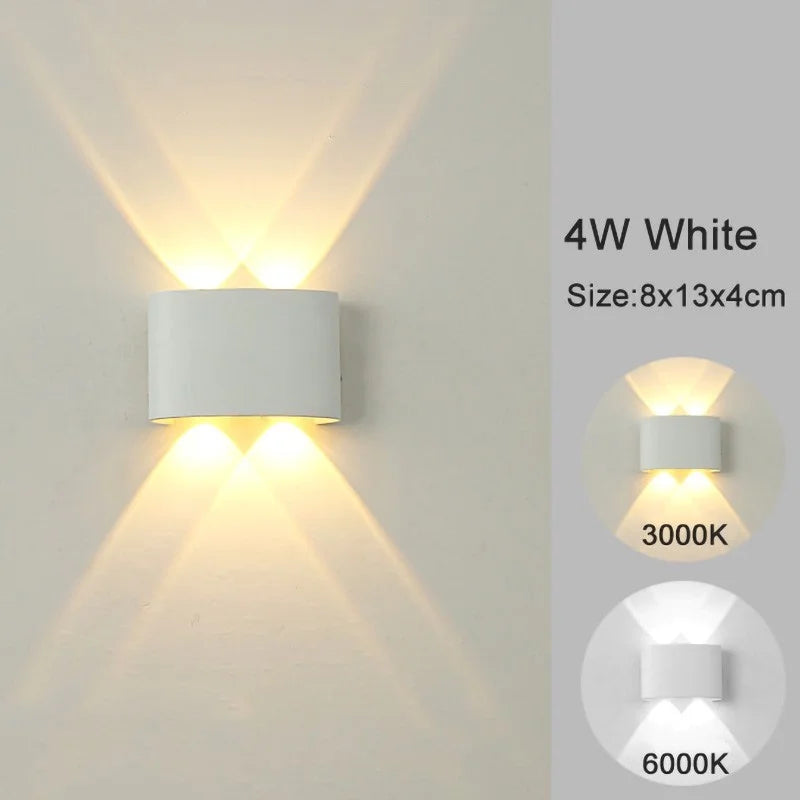 LED Wall Sconces Modern Indoor Outdoor Lamp Decor