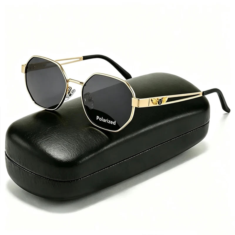 Fashion Small Polygon Polarized Sunglasses Forr Women Men