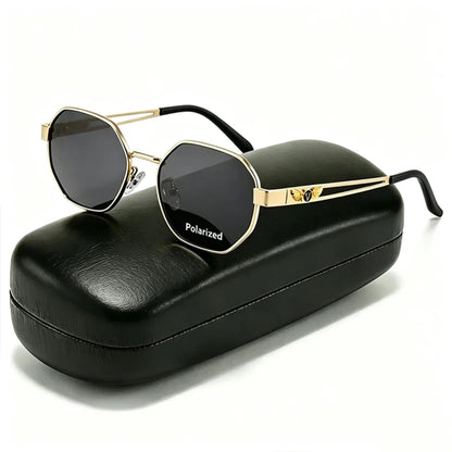 Fashion Small Polygon Polarized Sunglasses Forr Women Men