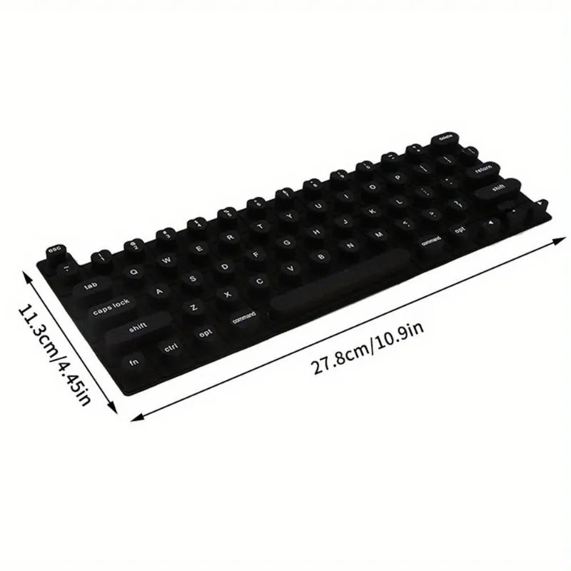 Silicone Laptop Keyboard Film Long Nails Convenien Key Caps