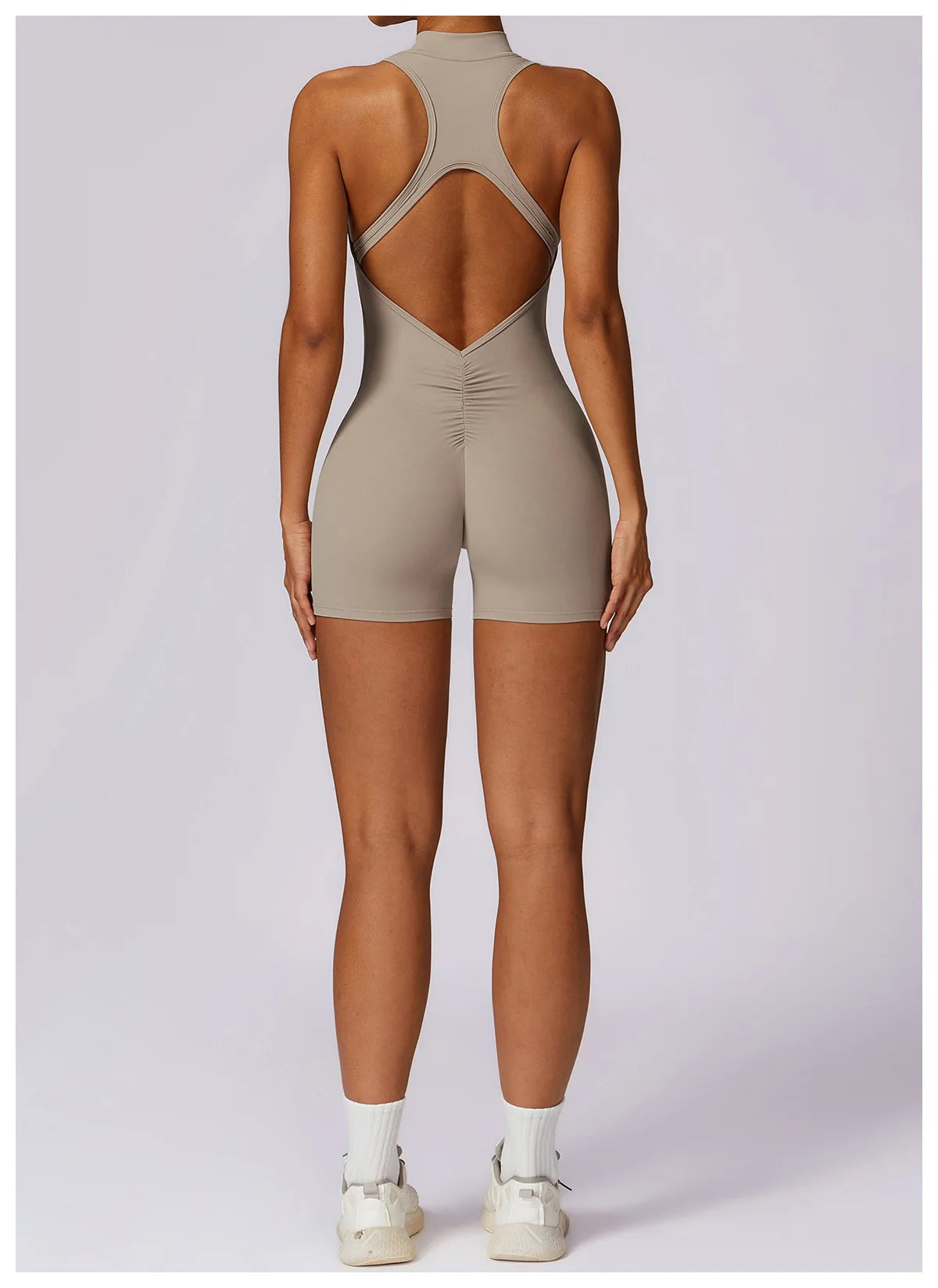 Scrunch Sports Overalls Gym Jumpsuit Women's Fitness