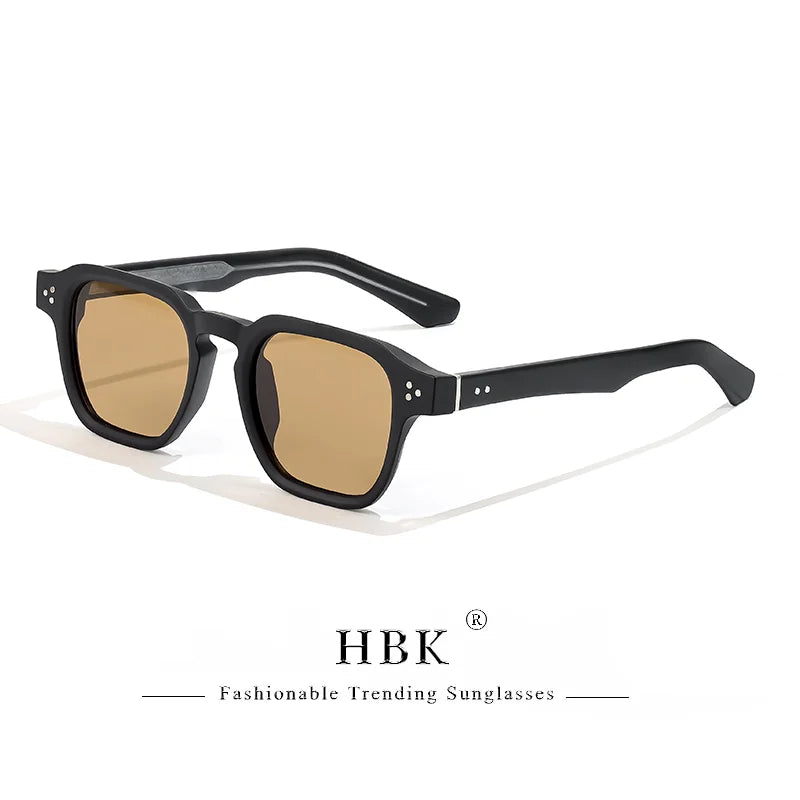 HBK Fashion Punk Sunglasses for men Classic Square