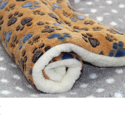 Thicken Flannel Mat Pet Beds Mats Dog Bed Sleeping Mat