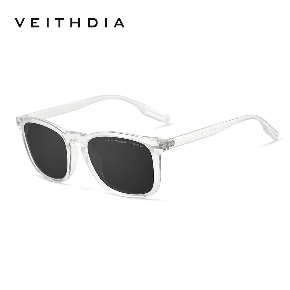 VEITHDIA Fashion Vintage Polarized Sunglasses for Men and Women