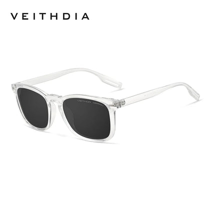 VEITHDIA Fashion Vintage Polarized Sunglasses for Men and Women