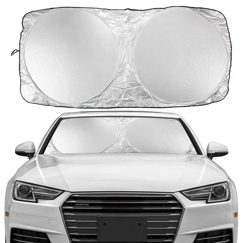 Car Windshield Sun Shade Foldable Aluminum Foil Sun Visor