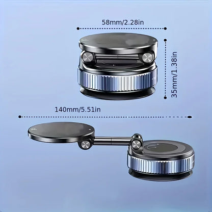 Strong Magnetic Car Phone Holder Foldable Design 360° Adjustable