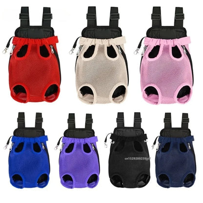 Pet Cat Dog Carrier Backpack Travel Breathable Double Shoulder