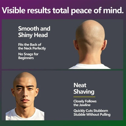 Multi-functional Electric Shaver with Automatic Haircutting