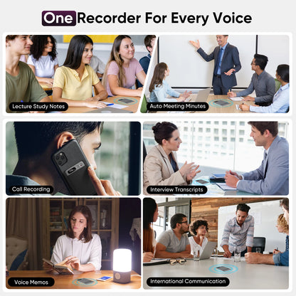 AI Voice Recorder 118 Languages ChatGPT-4  Transcribe