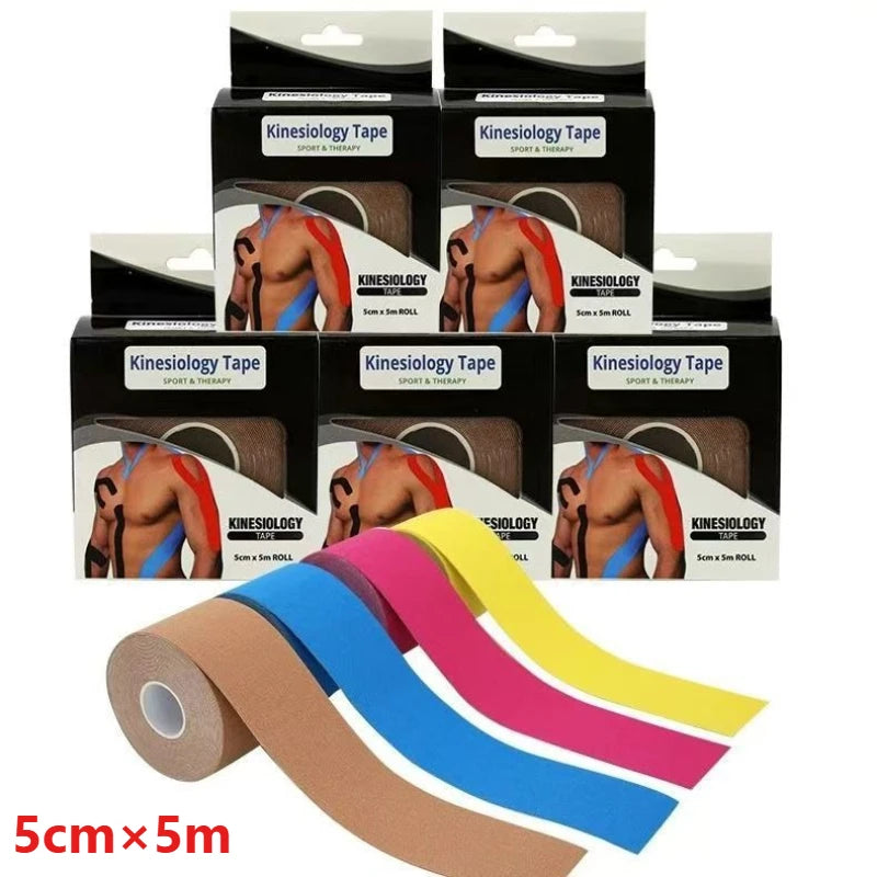 Sport Kinesiology Tape Athletic Elastic Kneepad