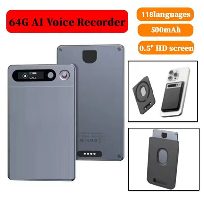 AI Voice Recorder, AI Notetaking Device for Meetings