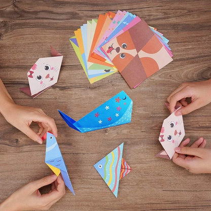 Origami Kit with 30/96 Sheets Paper & Guide Book