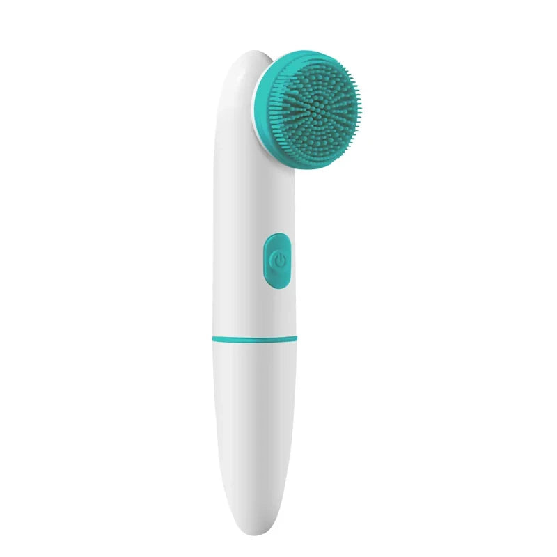 2 in 1 Face Brush Cleaning Electric Pores Deep Cleanser