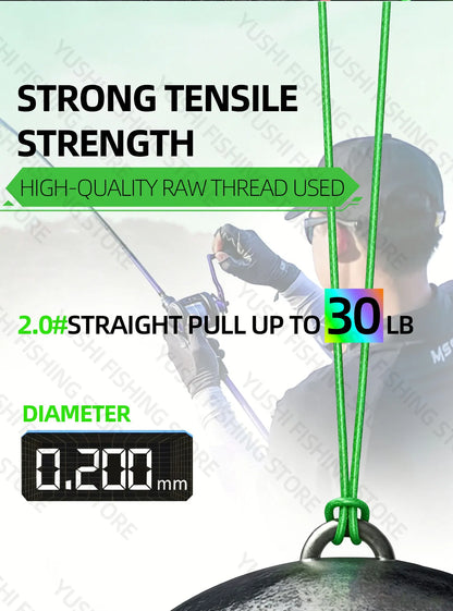 Original X8DAIWA-J Braided Expedition 8 strands Fishing Line