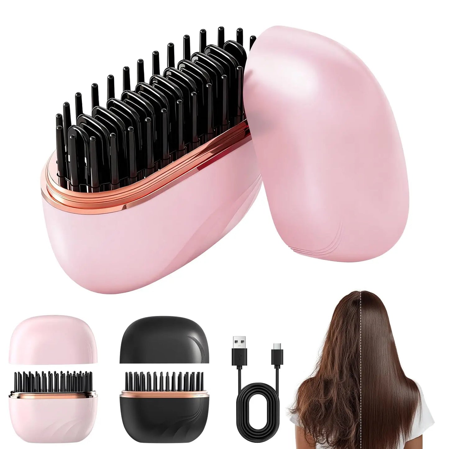 New Mini Straightener Rechargeable Portable Hair Straightener