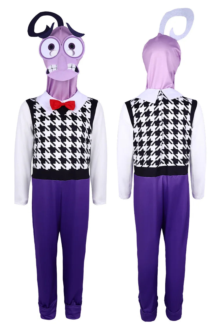 Anime Movie Inside Out Joy Cospaly Costume Disgust