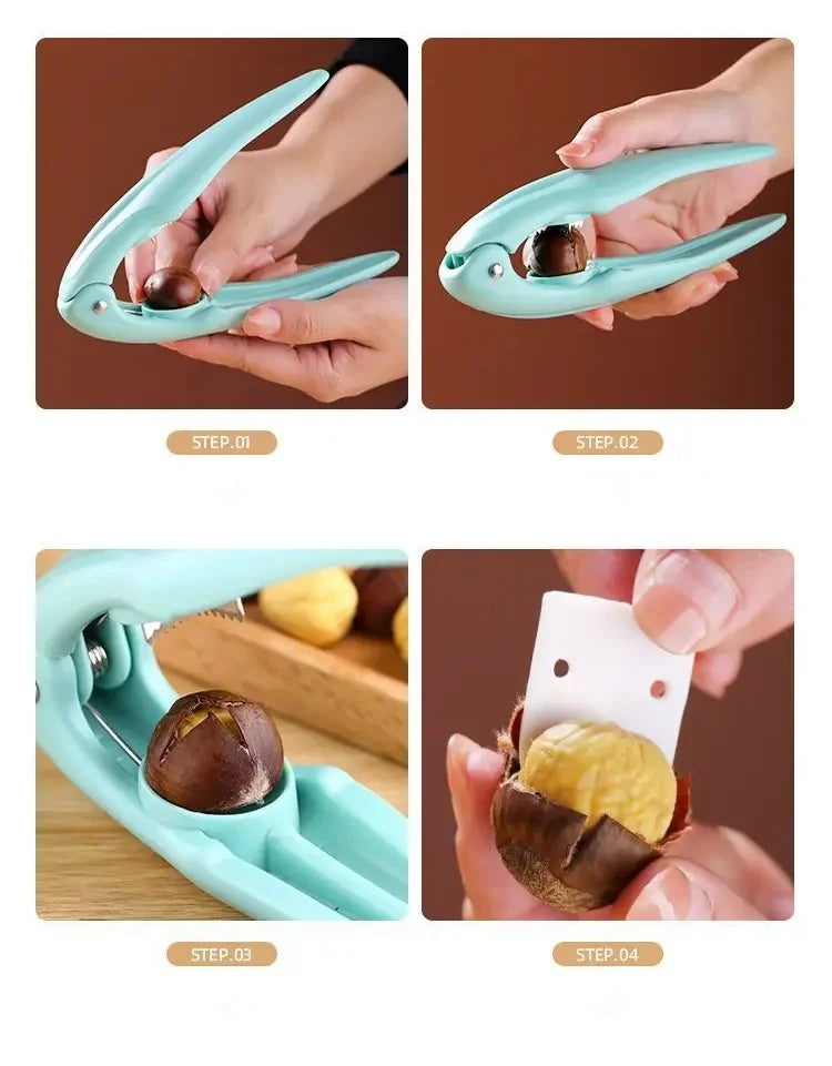 Nuts Sheller Chestnut Clip Walnut Pliers Home Metal Chestnut