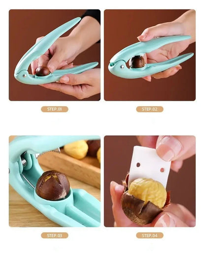 Nuts Sheller Chestnut Clip Walnut Pliers Home Metal Chestnut