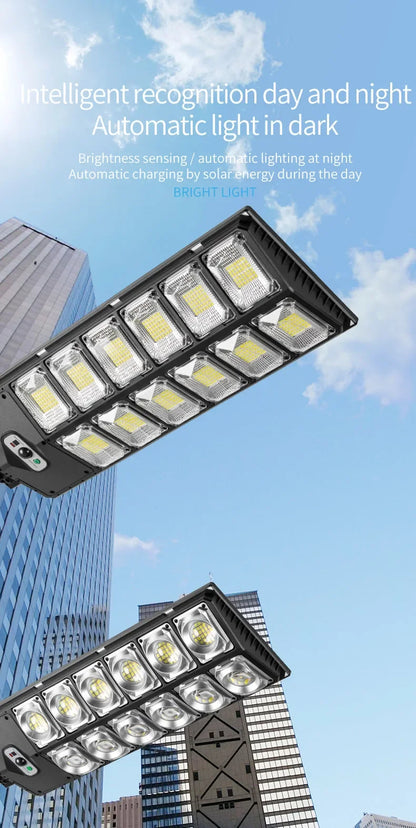 LED Super Bright Outdoor Solar Powered Lamp Motion Sensor