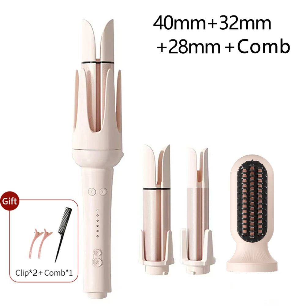 Auto Curling Iron Professional 3 Speed Rotary Hair Curler