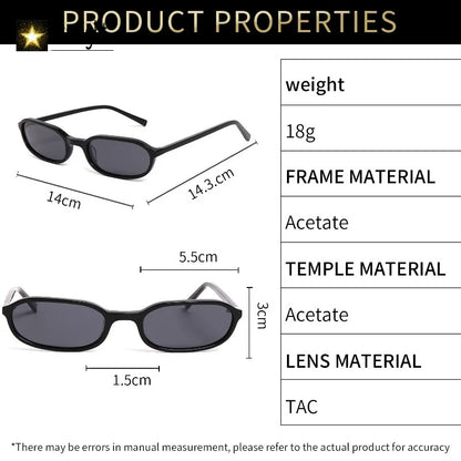 Summer Polarized Sunglasses Women Small Frame