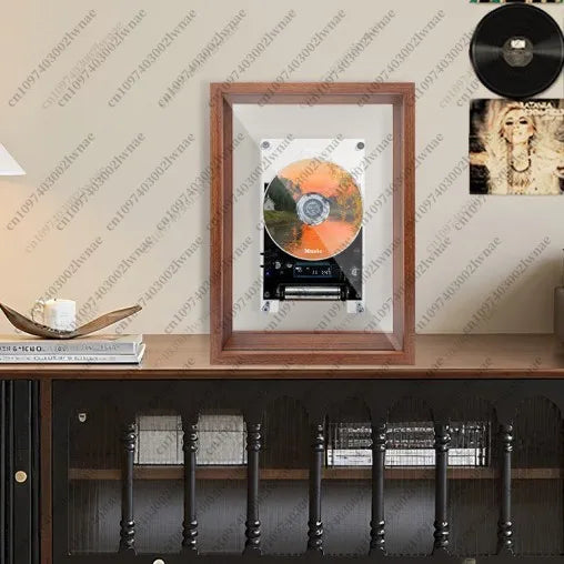 Transparent Acrylic Wall-mounted Photo Frame Cd Player