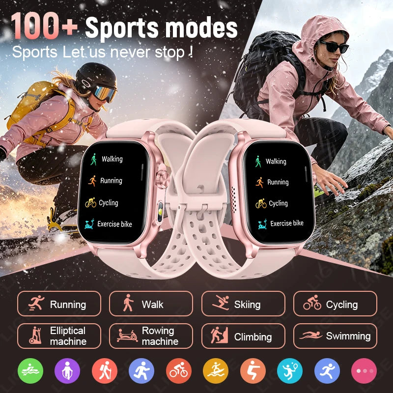 LIGE New Built-in 1400mAh Super Large Battery Smart Watch