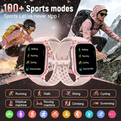 LIGE New Built-in 1400mAh Super Large Battery Smart Watch