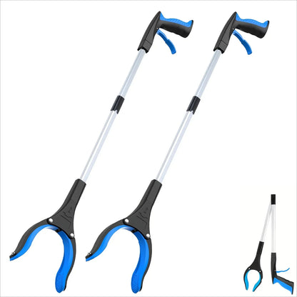 Extra Long Grabber Reacher with 360°Rotating Jaw